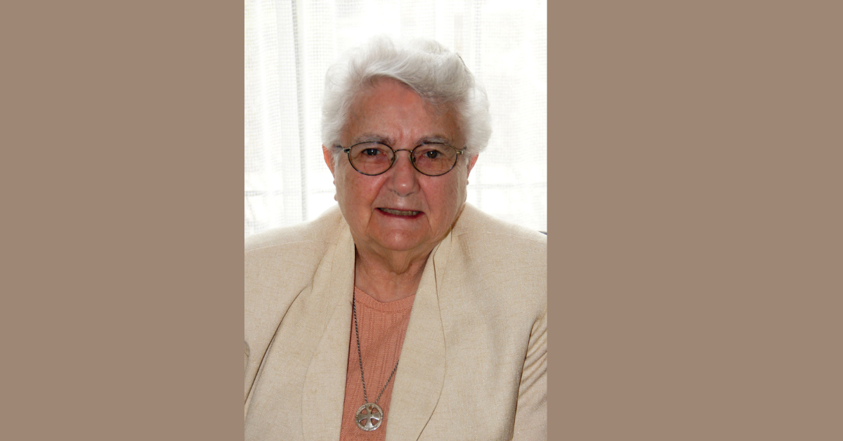 Sister Agnes Steedle, SC, age 98, in her her 80th year of religious life